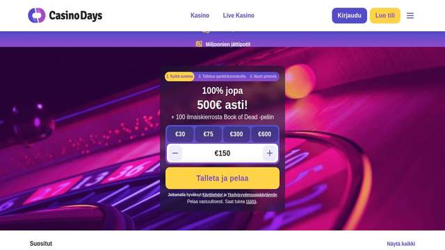CasinoDays casino