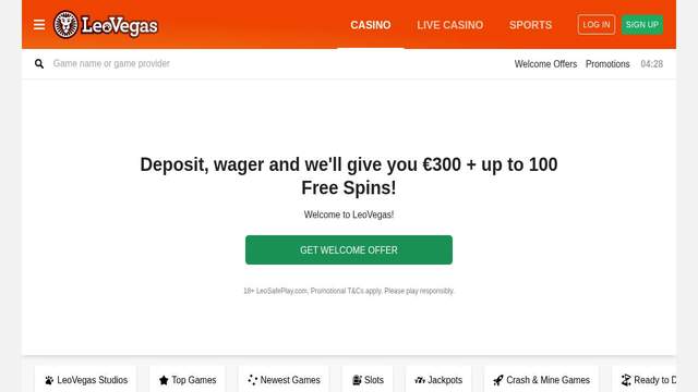 LeoVegas casino