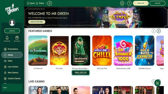 Mr Green casino