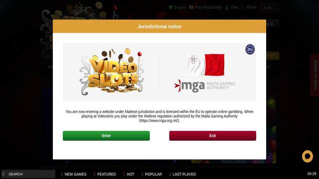 Videoslots casino